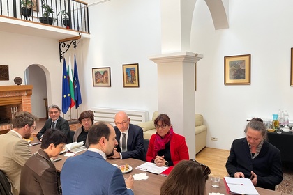 Посолството на България бе домакин на среща на Групата на франкофонските посланици в Словения